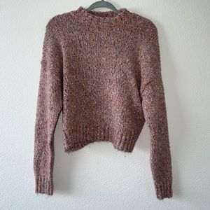 FOREVER 21 - KNITTED SWEATER - LONG SLEEVES - MULTI COLORED - MEDIUM